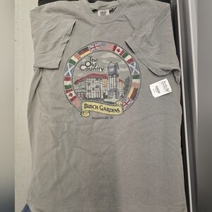 Busch Garden Old Country Tee Shirts Case 24 QTY $39.99 ea. Shirt sz XL Wholesale